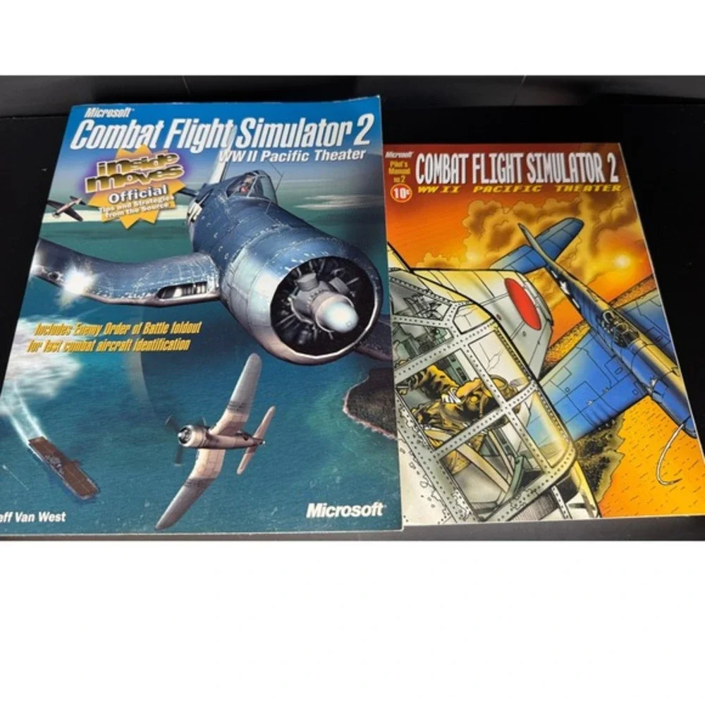 Microsoft Combat Flight Simulator 2 WWII Pacific Theater Strategy Guide Lot